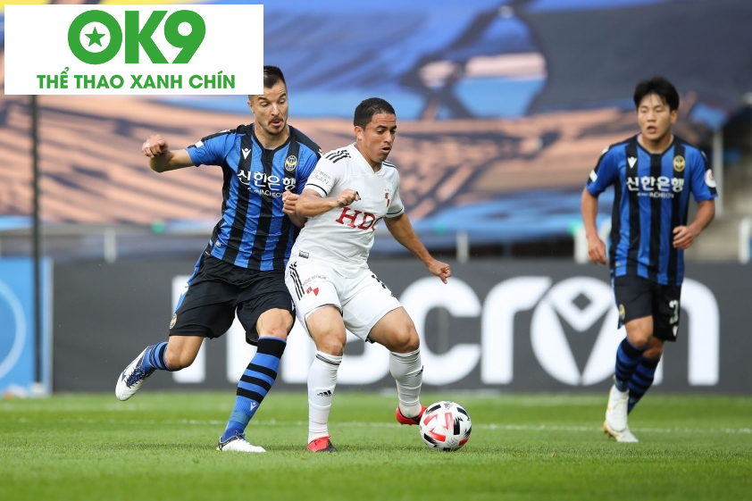 Đối đầu Incheon vs Busan Đối đầu Incheon vs Busan